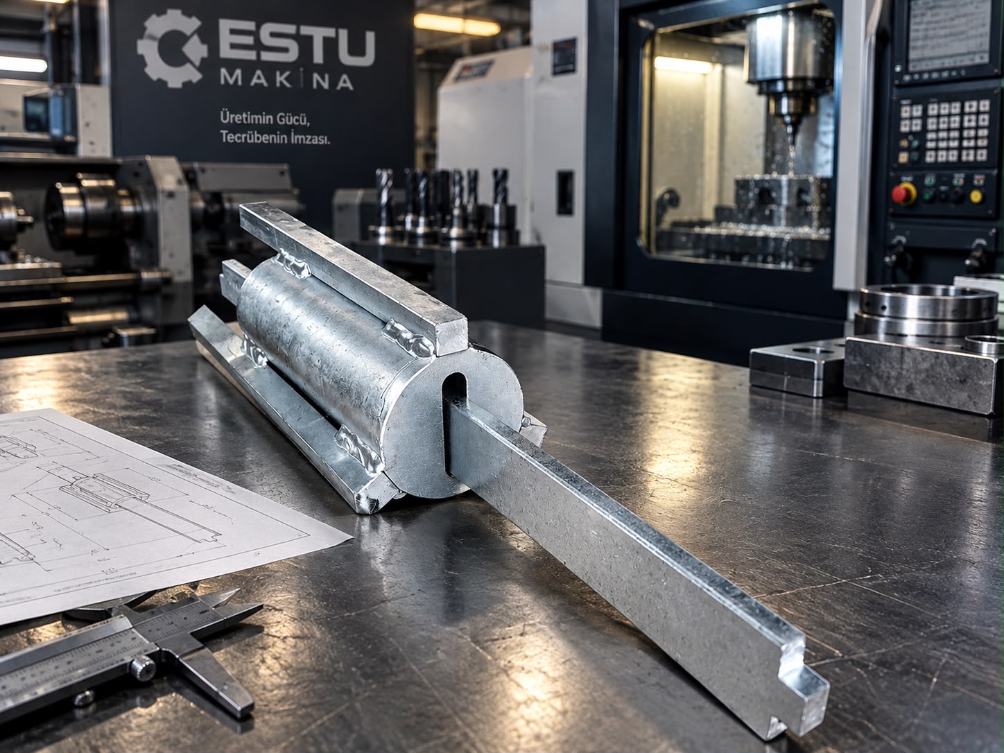 ESTU MAKİNA CNC üretim